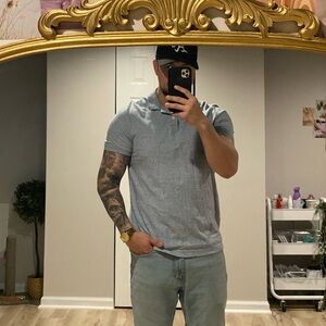 H&M Light blue Polo Shirt LOGG